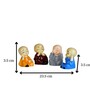 Resin Mini Monks (Set of 4)