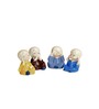 Resin Mini Monks (Set of 4)