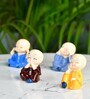 Resin Mini Monks (Set of 4)