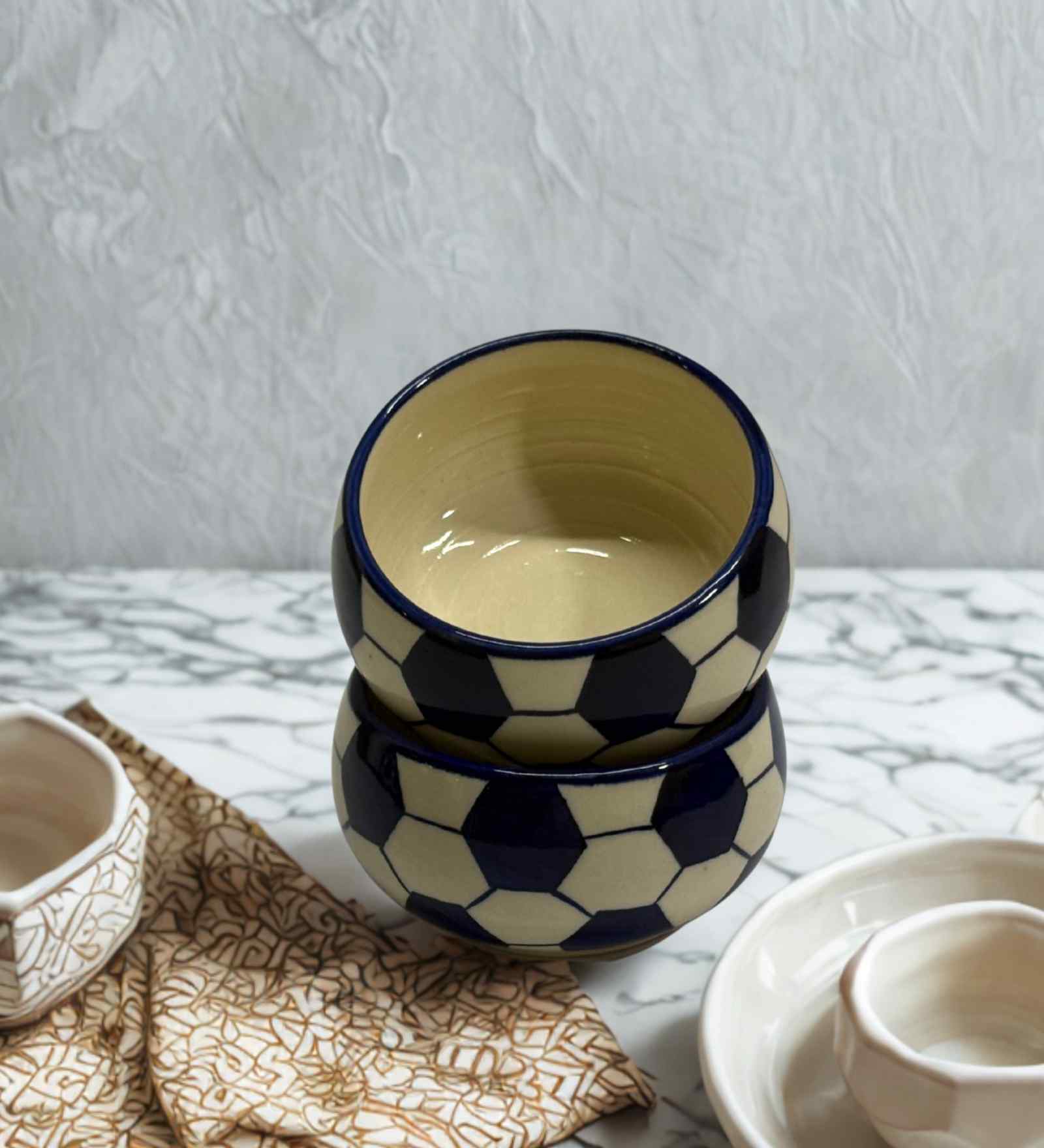 (Set of 2) Kickoff 150ml Dinner Bowl (Blue)