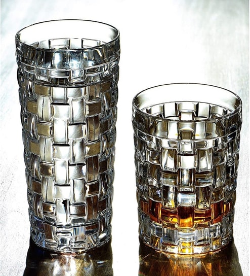 (Set of 4) 395 ml Bossa Nova Long Drink Glass