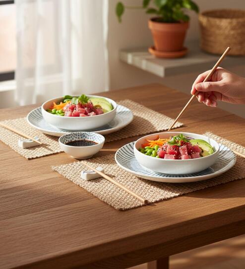 (Set of 4) Fine Scratch Resistant Porcelain Dinner Bowl