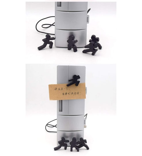 (Set of 4) Ninja Fridge Magnets