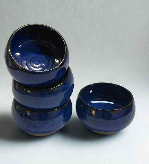 (Set of 4) Ocenic 150ml Dinner Bowl (Blue)
