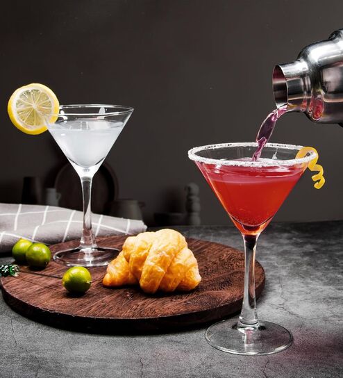 (Set of 6) 180ml Martini Glass