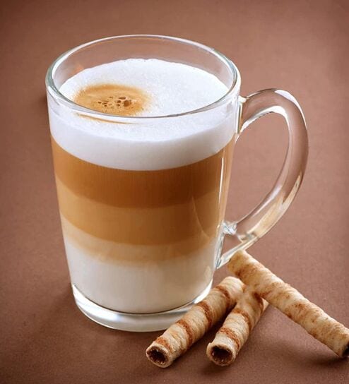 (Set of 6) 230ml Glass Coffee Mug