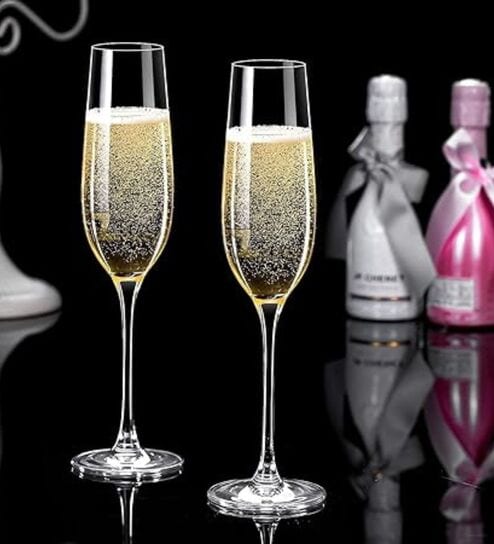 (Set of 6) 250ml Long2 Champ Flute Premium Wine Glass