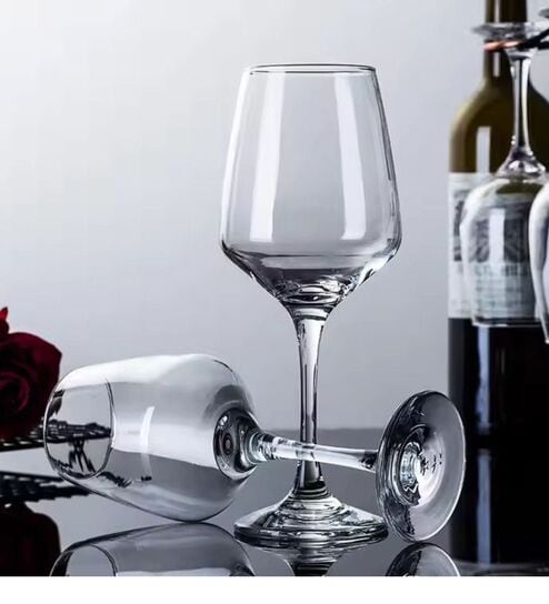 (Set of 6) 360ml Wine Glass (Transparent)