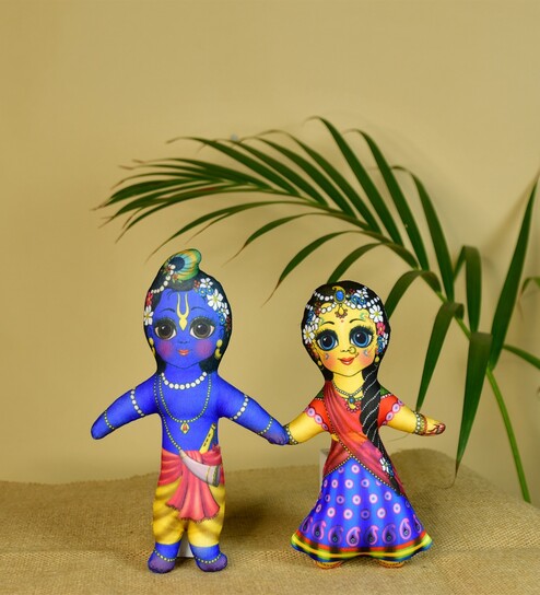 Stitched Cotton Krishna Showpiece