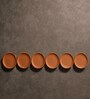 (Set  Of  6 )Terracotta Wallplate 8 Inches