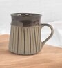 Clay Canoe Brown Ceramic 150 ml Coffee Mug