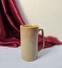 Light Brown Ceramic 400 ml Beer Mug