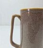 Light Brown Ceramic 400 ml Beer Mug