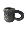 Oktober Grey Ceramic 400 ml Beer Mug