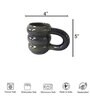 Oktober Grey Ceramic 400 ml Beer Mug