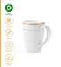 (Set of 2 ) Stellar Fine Porcelain Coffee Mug