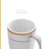 (Set of 2 ) Stellar Fine Porcelain Coffee Mug