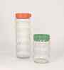 (Set of 2) 1000 ml Airtight Glass Kitchen Storage Jar