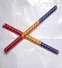 (Set of 2) 15 Inch Assorted Dandiya Stick