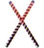 (Set of 2) 15 Inch Assorted Dandiya Stick