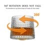 (Set of 2) 180ml Rotating Bricked Shaped Whiskey Glass