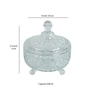 (Set of 2) 200ml Bricked Shaped Glass Dinner Bowl