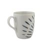(Set of 2) 250 ml Porcelain Mug (Blue)