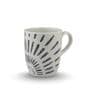 (Set of 2) 250 ml Porcelain Mug (Blue)