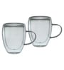 (Set of 2) 300ml Double Wall Glass Coffee Mug