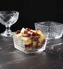 (Set of 2) 350ml Brick Shaped Glass Dinner Bowl