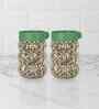 (Set of 2) 450 ml Airtight Glass Kitchen Storage Jar