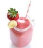 (Set of 2) 450ml Glass Mason Jar with Handle & Multi-Colour Air-Tight Lid with Straw (Transparent)
