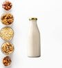 (Set of 2) 500ml Glass Bottle with Airtight Leak-Proof Cap   Milk, Juice, Water, Shakes, Fridge Storage, Outdoor (Transparent)