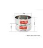 (set of 2) 600ml Stainless Steel Round Cooker Dabba