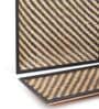 (Set Of 2) Brown Bamboo Square Weaved Tray