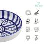 (Set of 2) Fine Durable Scratch Resistant Porcelain Serving Bowl