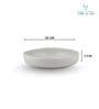 (Set of 2) Fine Scratch Resistant Porcelain Dinner Bowl