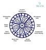 (Set of 2) Luxury Scratch & Chip Resistant Bone-Ash Free Porcelain Dinner Plate