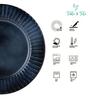 (Set of 2) Luxury Scratch & Chip Resistant Bone-Ash Free Porcelain Dinner Plate