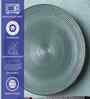 (Set of 2) Modern Farmhouse 10.6 Inch Dinner Plate (Saga Green)