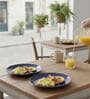 (Set of 2) Premium Scratch & Chip Resistant Porcelain Salad Plate