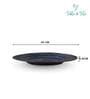 (Set of 2) Premium Scratch & Chip Resistant Porcelain Salad Plate