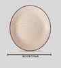 (Set of 2) Sandstone Speckle 7.3 Inch Side Plate (White)