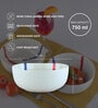 (Set Of 2) Spanish Porcelain Snack Bowl (White)