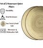 (Set of 2) Twist 10.6 Inch Dinner Plate (White)