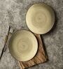 (Set of 2) Twist 10.6 Inch Dinner Plate (White)