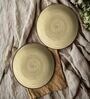 (Set of 2) Twist 10.6 Inch Dinner Plate (White)
