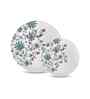 (Set of 20 Pcs) Pixel- Jacobean Fine Porcelain Dinner Set