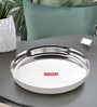 (Set of 3) 10 Inch Stainless Steel Heavy Gauge Dinner Plate