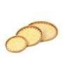 (Set of 3) Classic & Rattan Ceramic Serving Tray (Yellow)